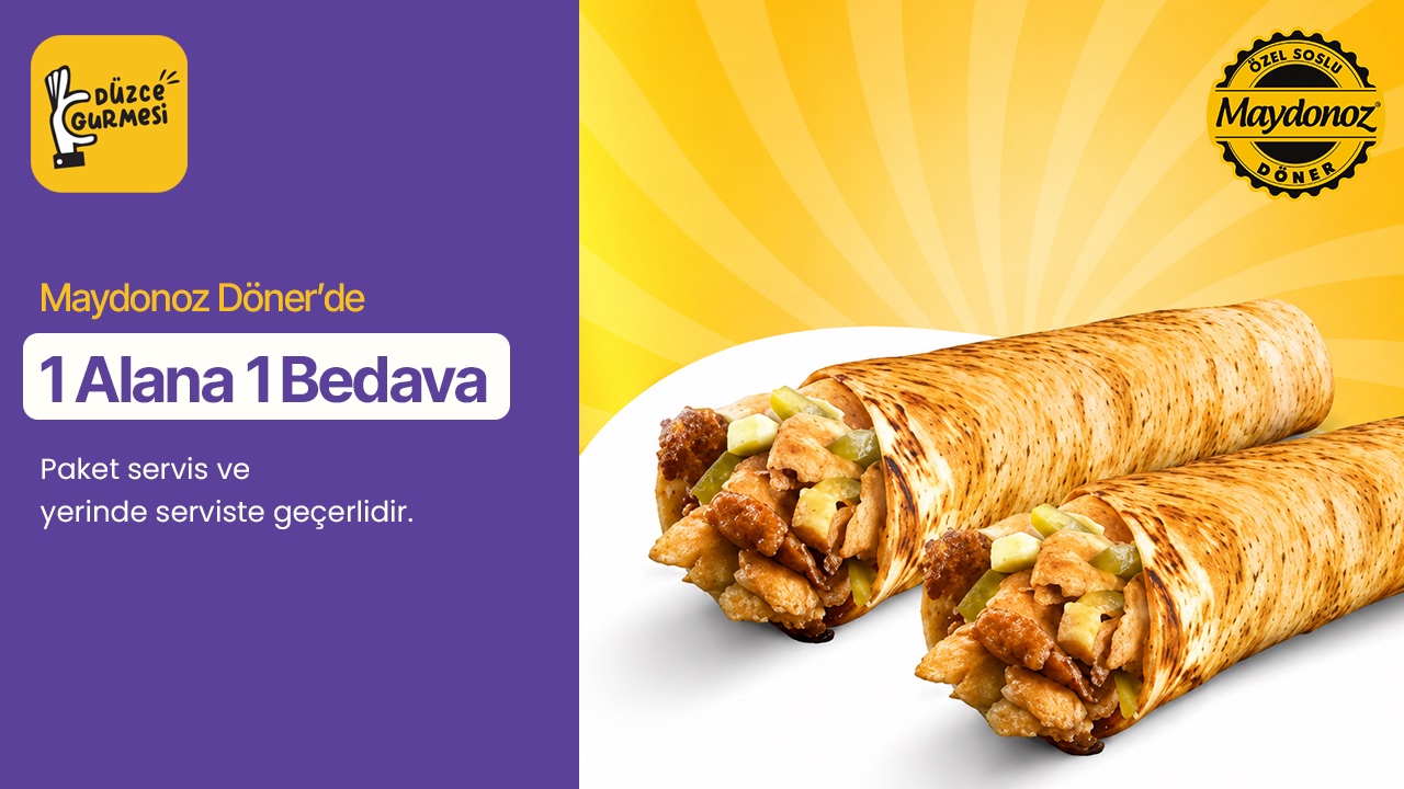 Maydanoz Döner’de kaçırılmayacak fırsat! 🌯🔥