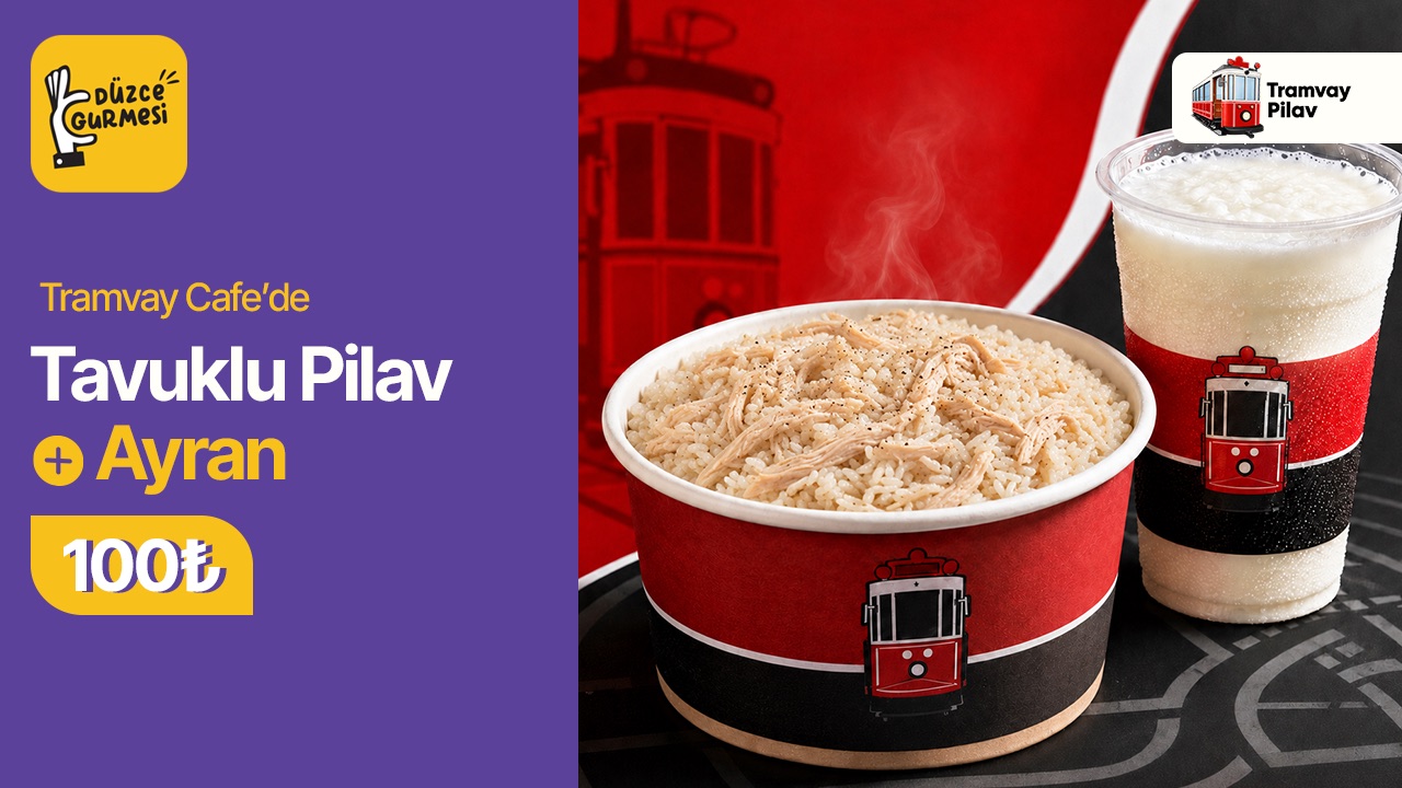 Tramvay Cafe’de lezzet dolu fırsat! 🍗🍚