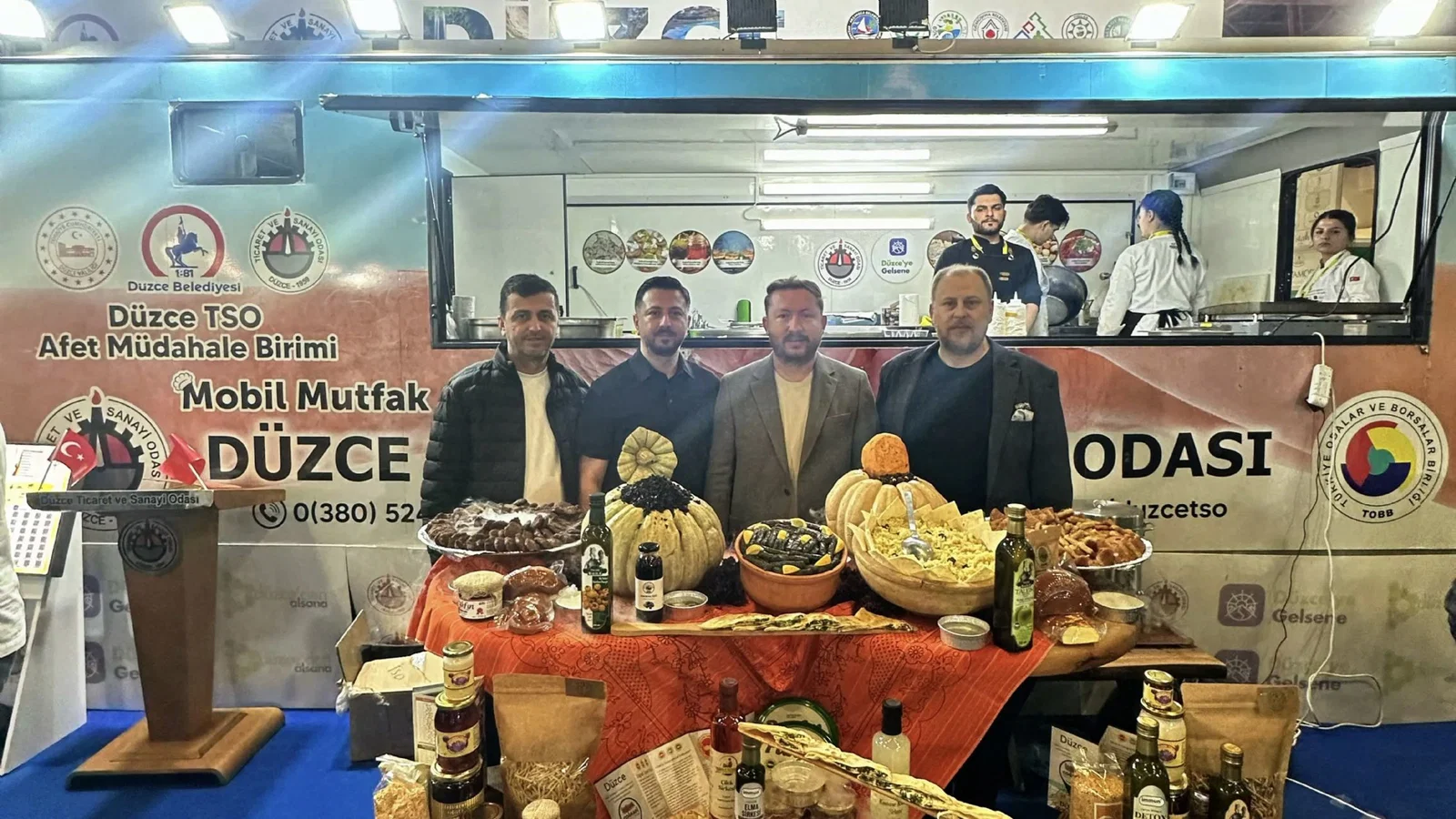 Düzce’nin Yöresel Zenginlikleri YÖREX Fuarı’nda Tanıtıldı